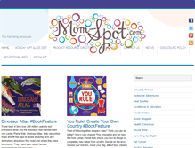 Tablet Screenshot of mom-spot.com